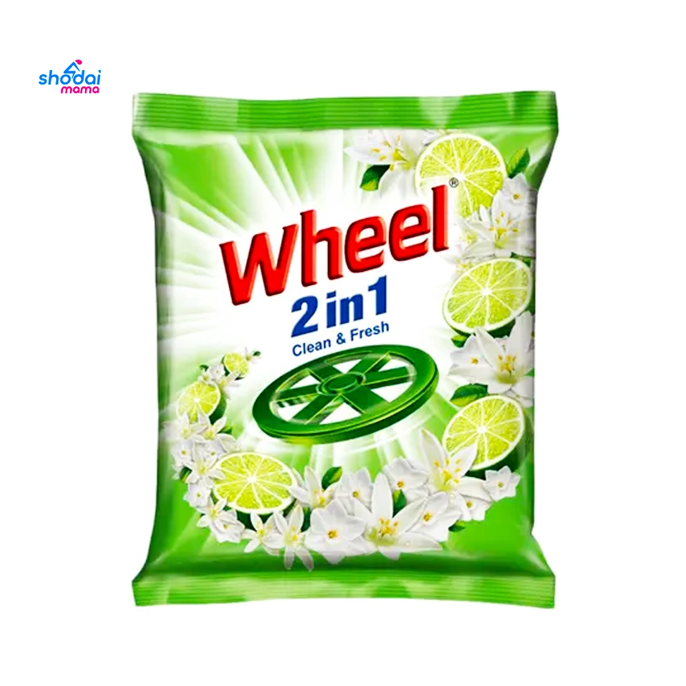 Wheel 2 in 1 Detergent Powder 1kg